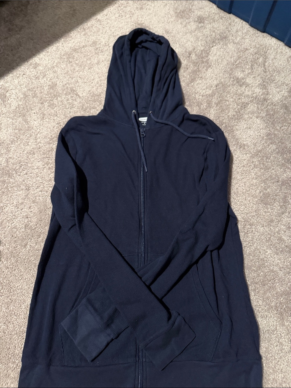Navy Full-Zip Hooded Jacket - Old Navy